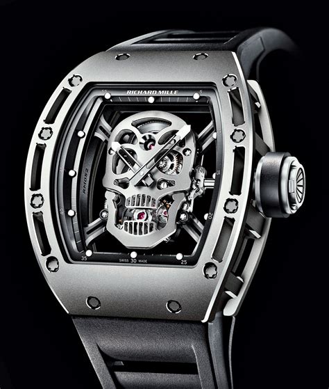 richard mille skull watch price|richard mille rm052 price.